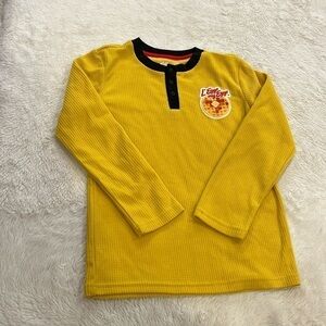 Kellogg’s L’Eggo My Eggo Long Sleeve Henley Shirt M size 8